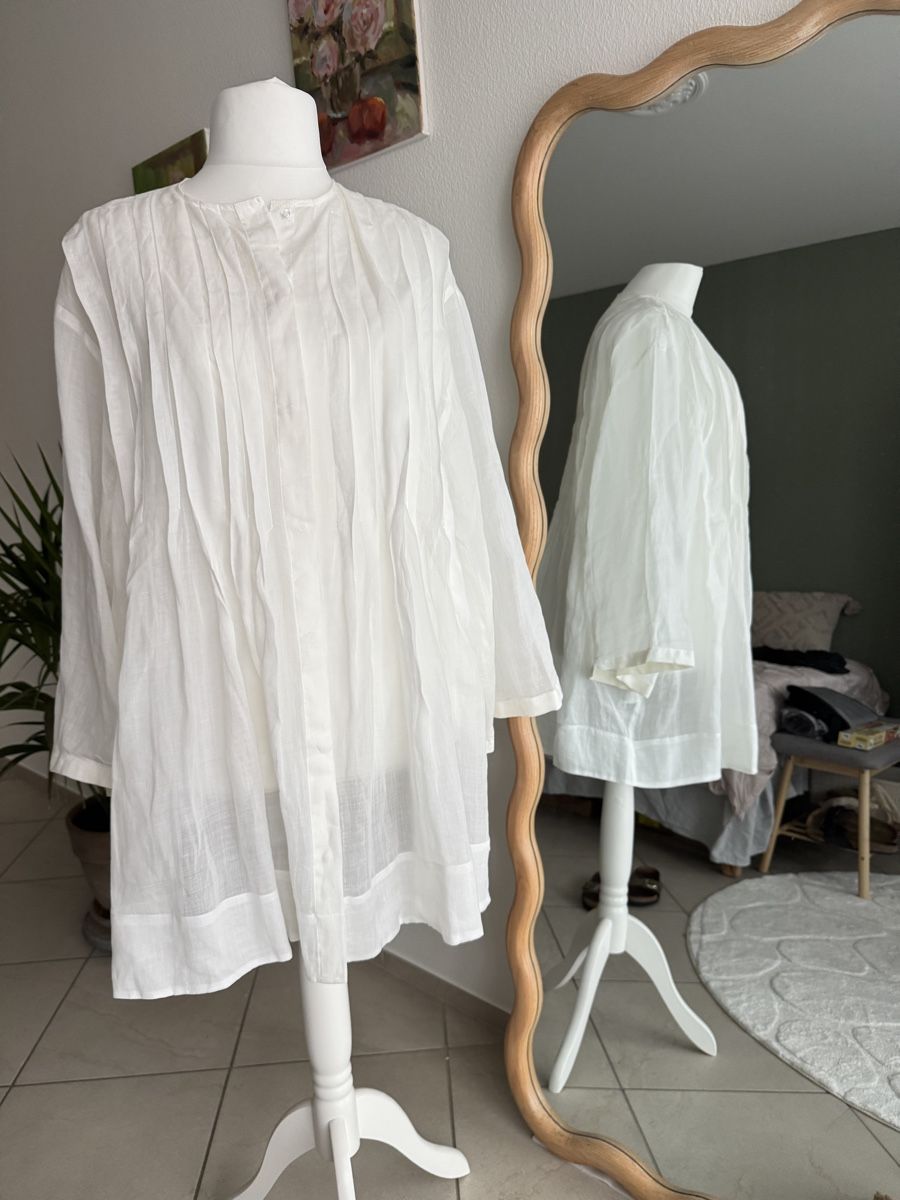 H&M Camicette: Weite Bluse weiss – Nuovo (secondo la descrizione) da Muttenz venduto da einfach-schoen