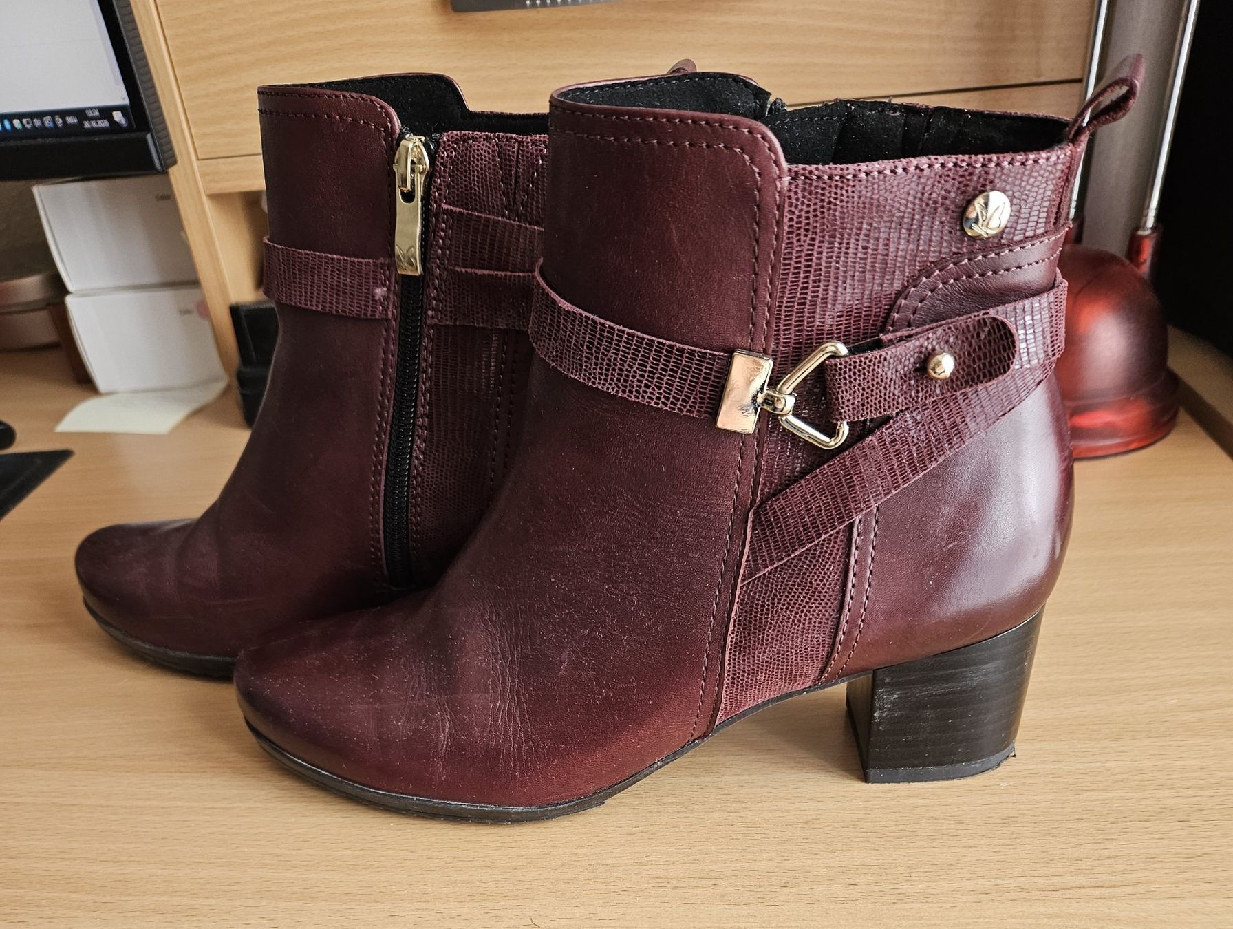 Damenschuhe: Stiefelette Caprice mit Blockabsatz – Neu (gemäss Beschreibung) aus Regensdorf von Firnament66 2