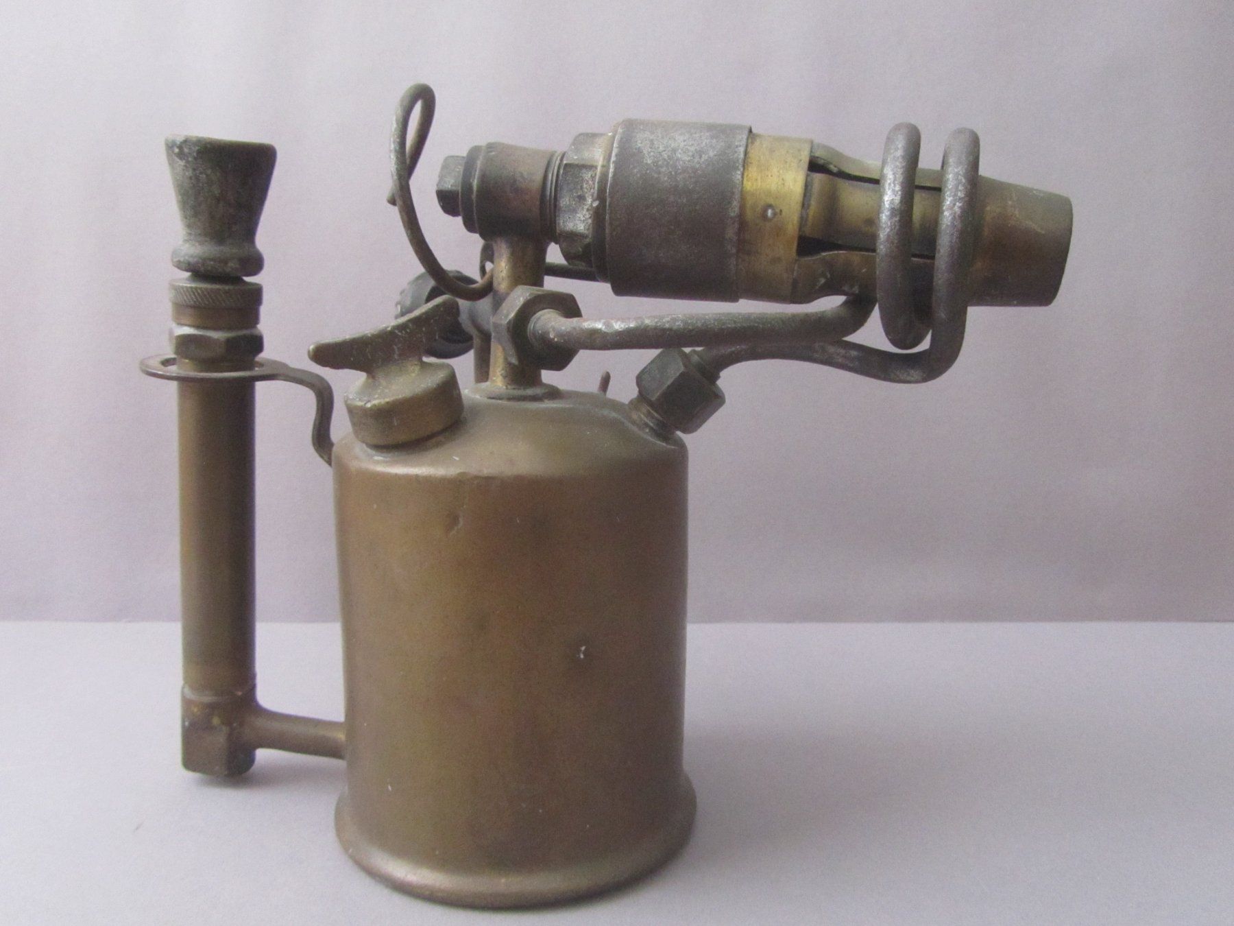 Tutti gli attrezzi: Lötlampe / Bunsenbrenner   "echt Hähnersche Lampe" No. 29 – Difettoso da Seengen venduto da mikelele