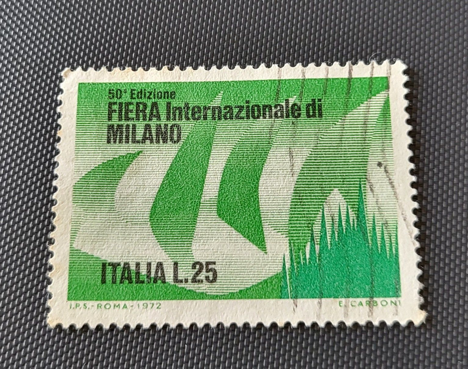 Alle Briefmarken: Italien 1972 briefmarke – Gebraucht aus St Gallen von Stampsalshobby