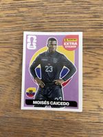 Seltener Panini Extra Sticker WM 2026 Moises Caicedo Ecuador