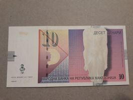 MAZEDONIEN - 10 Denari 2011 UNC (763186)