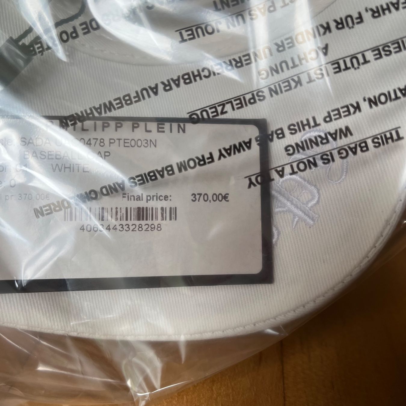 Philipp Plein Hüte, Mützen & Caps: Philipp Plein BASEBALL CAP – Neu und originalverpackt aus Zürich von ove_bra 5