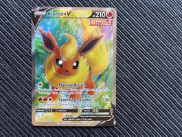 Pokemon Flareon V Fullart Evolving Skies near mint