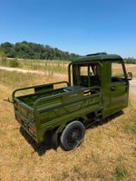 Cargo Hopper Elektro Lastenfahrzeug mit Kippmulde und Kabine