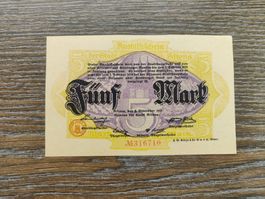 Deutschland Notgeld, Altona 5 Mark 2.11.1918 !!!!