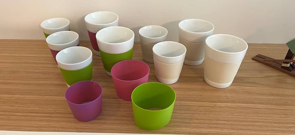 Tasses: 9 Becher/Tassen Bodum – D'occasion à Kastanienbaum par pet_57dn