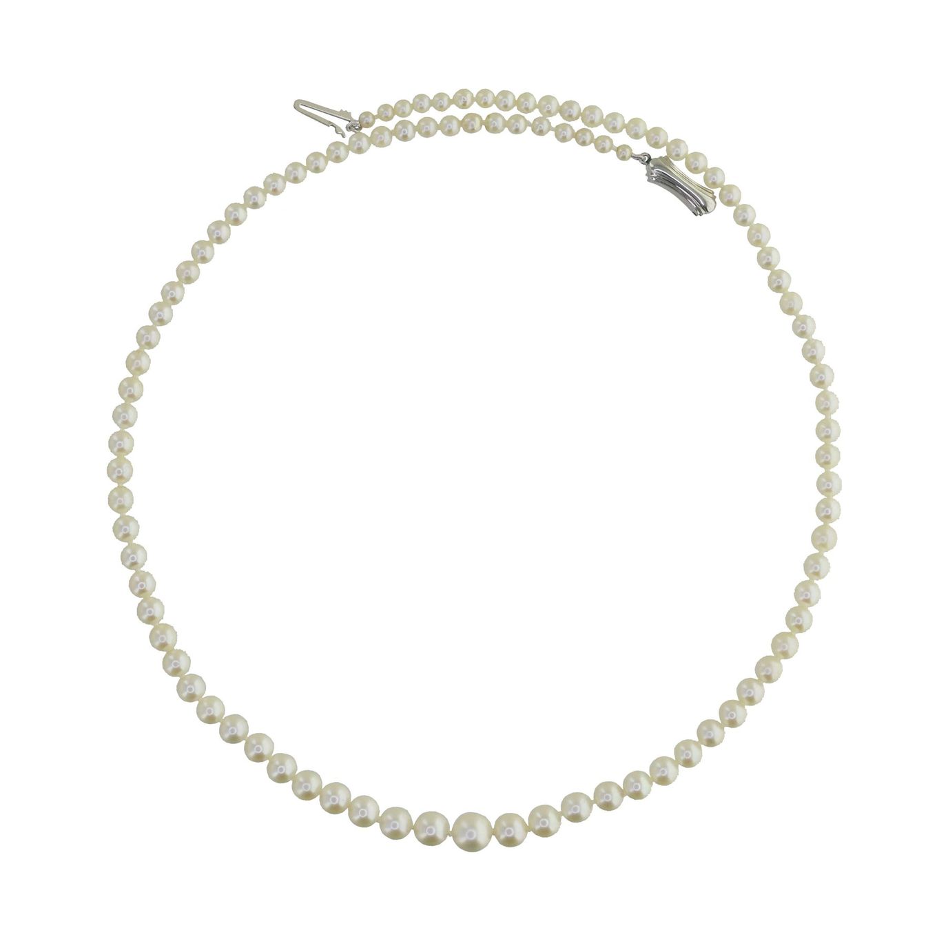 Catenine: Akoya Zuchtperlen Kette – Usato da Zürich venduto da Vintage-Jewellery
