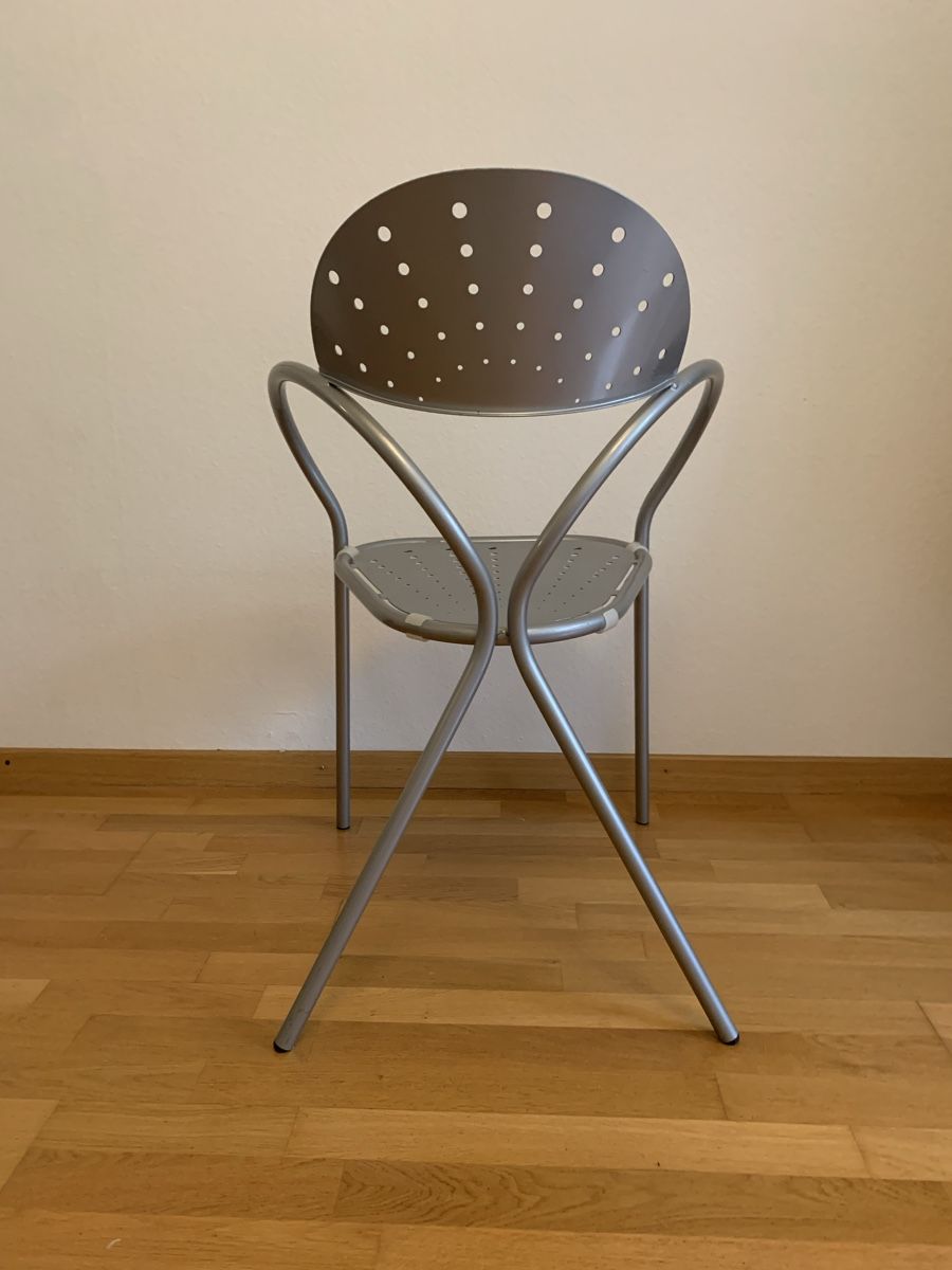 Interio Stühle: 4 moderne Gartenstühle aus Metall – Neu (gemäss Beschreibung) aus Zürich von Larixx 2