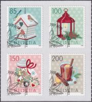 2020, Nr.1800-1803 (Weihnachten) Satz mit  ET-Eck.Stempel.