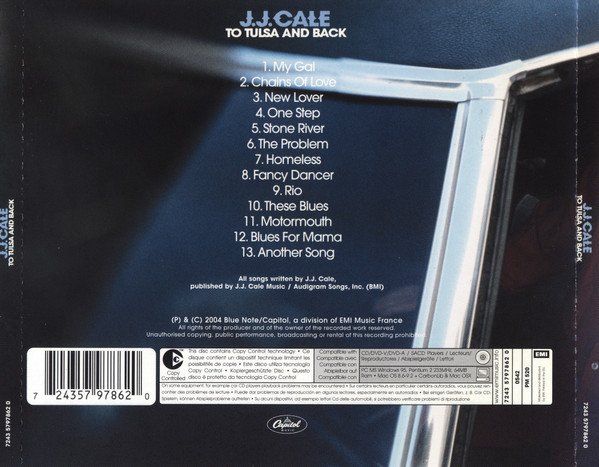 CD: CD J.J. Cale - To Tulsa and back (2004) – Usato da Möriken AG venduto da mineralia 1