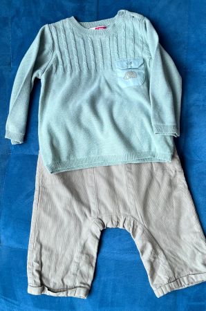 Set für Baby-Junge Gr. 9-12 Mon. Marke DPAM