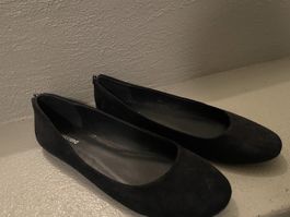 Schwarze Graceland Ballerinas, Grösse 38
