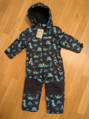 Skianzug Nevica Dinosaurier blau Gr. 2-3 Jahre (92/98) - neu