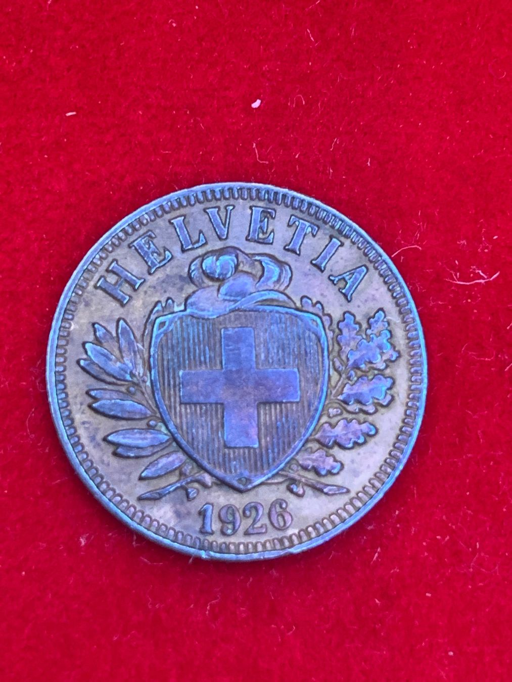 Alle Münzen: 2 Centimes 1926 - Superbe / Vorzüglich - RARE / SELTEN – Gebraucht aus LE LIGNON von Katanaion