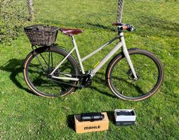 E-Bike Desiknio X35 Pinion 1.9 Classic Comfort Cosmic Latte