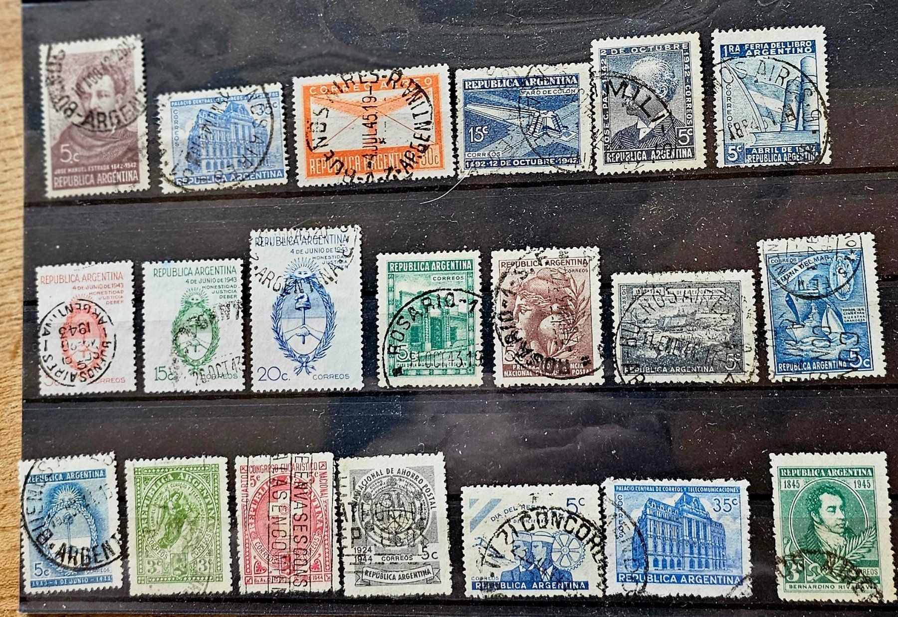 Alle Briefmarken: ARGENTINIEN alte Briefmarken – Gebraucht aus Les Valettes von Nuba1