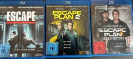Escape Plan 1-3 Blu-ray Action
