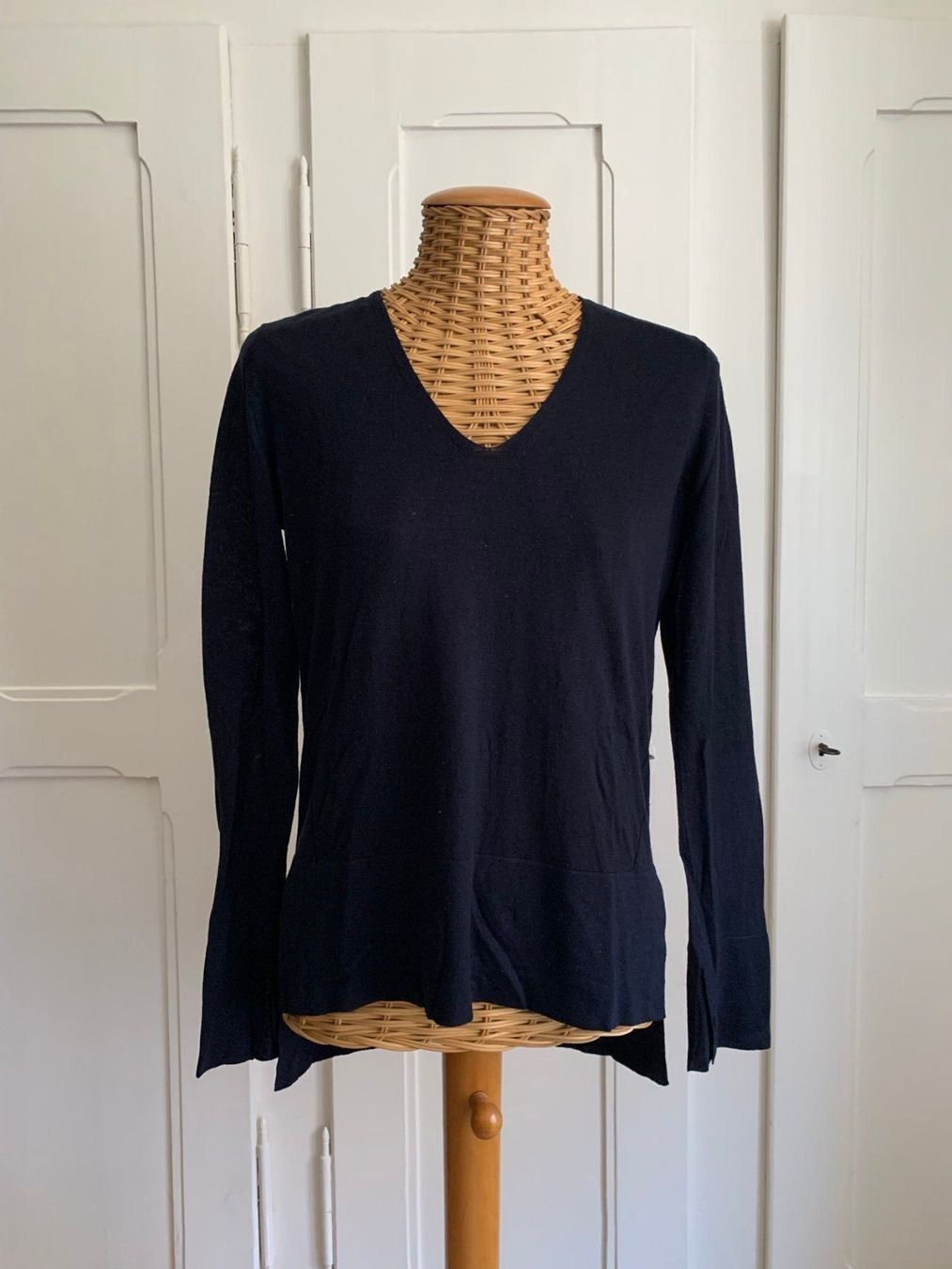 Zara Pulls & Sweat-shirts: ZARA - Strickpullover dunkelblau S – D'occasion à Zürich par Diazaio