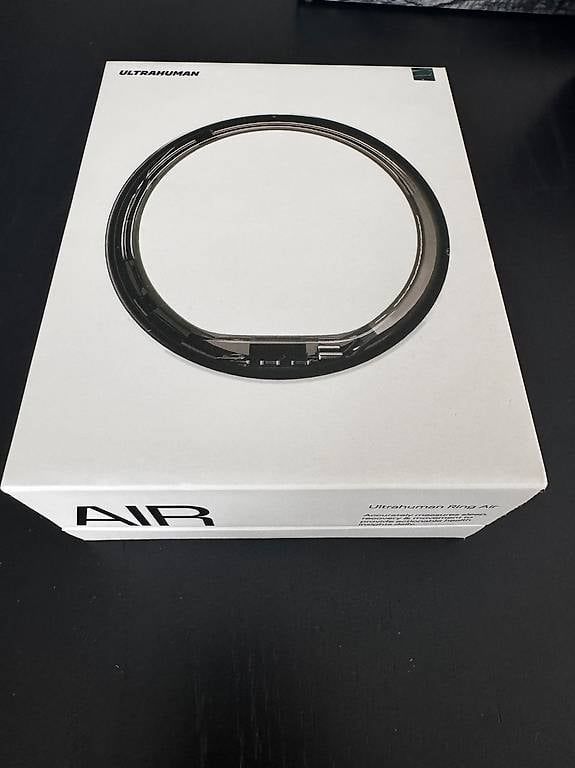 Anelli: Neuer Ultrahuman AIR Ring Size 6 Titanium  – Nuovo e nell'imballaggio originale da Zürich venduto da Laila_anni