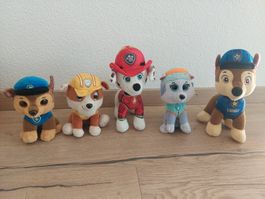 5 Plüschtiere Paw Patol