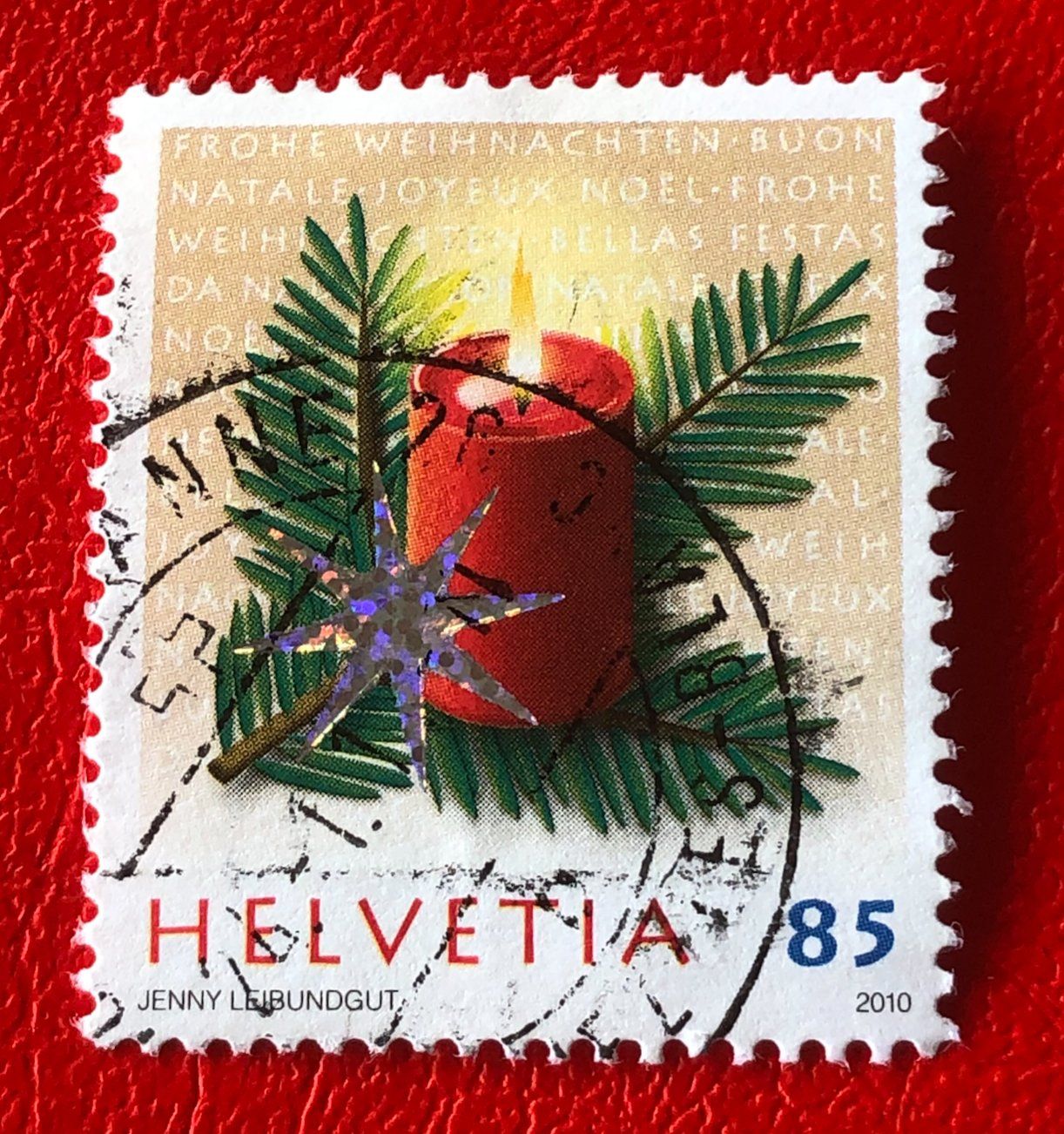 Tutti i francobolli: Nr.1373  Kerze 2010 mit Stempel – Usato da Aarau venduto da Billa007