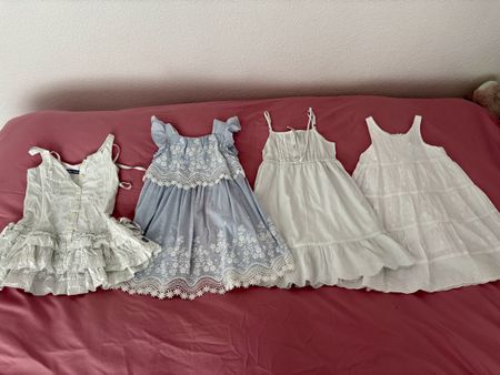 Sommerkleider Set, Gr.110-116 für  Mädchen!
