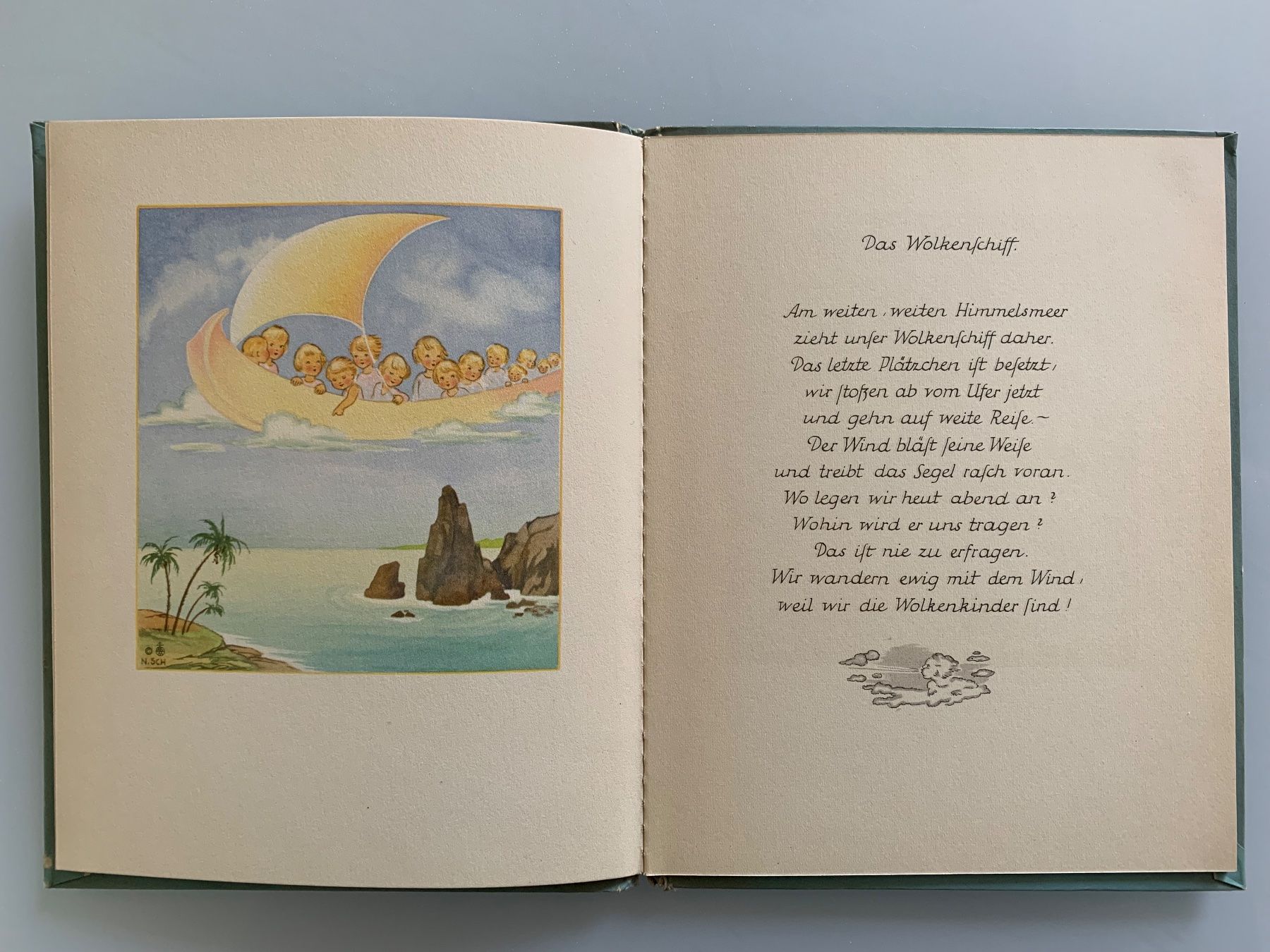 Bücher: Nora Scholly: Wolkenkinder – Gebraucht aus Basel von SusaSandig 2