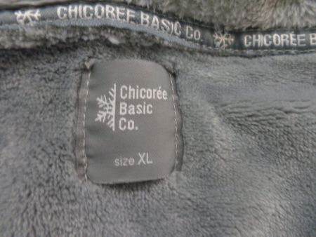 Plüschjacke Mausgrau XL