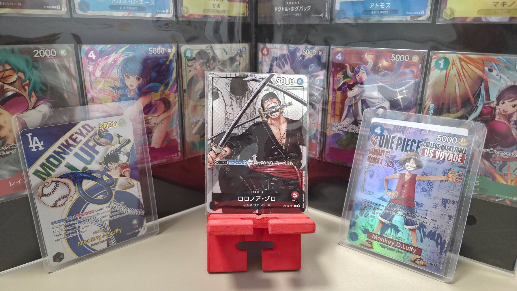 Bandai Carte collezionabili: One Piece card Zoro OP01-001 – Nuovo (secondo la descrizione) da Préverenges venduto da kudi09