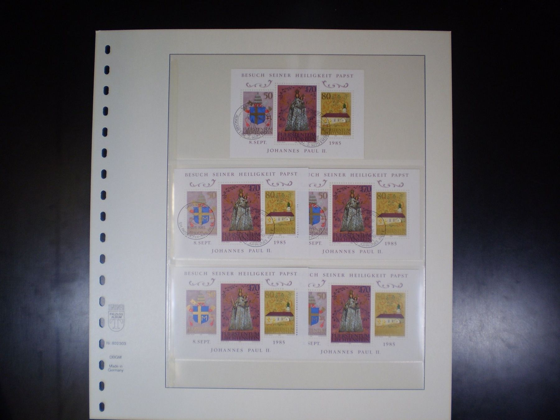 Tutti i francobolli: Briefmarken /  FDC Liechtenstein – Usato da Lenzburg venduto da strebeck 2
