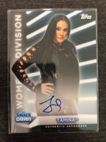 Topps WWE Tamina on Card Autogramm 126/199