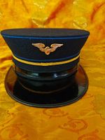 Casquette CFF/SBB Mütze, 1 galon jaune, 1902-1960