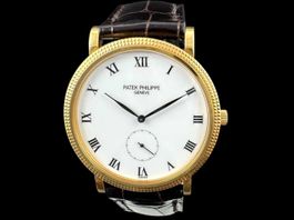 Patek Philippe Calatrava Handaufzug 18k Gelbgold 33mm *U1316