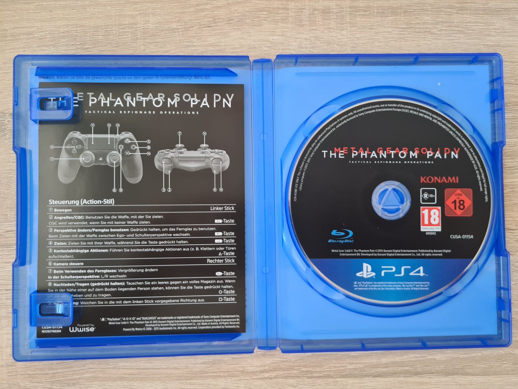Giochi: Metal Gear Solid V: The Phantom Pain (Multilanguage) - PS4 – Usato da Carouge GE venduto da Gasco 2