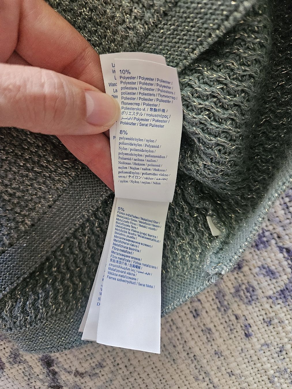 Okaidi Giacche & Cappotti: NEU Obibi Jacke Glitzer 80 – Nuovo e nell'imballaggio originale da Zürich venduto da Kris8050 8