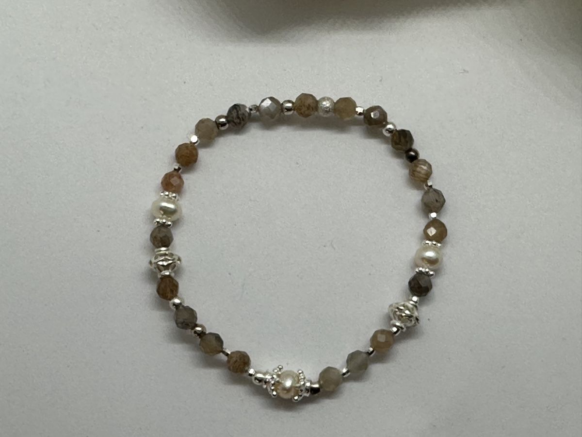 Bracciali & Braccialetti: Mondsteinarmband – Nuovo e nell'imballaggio originale da Niederglatt ZH venduto da Silberschmuck-design 2