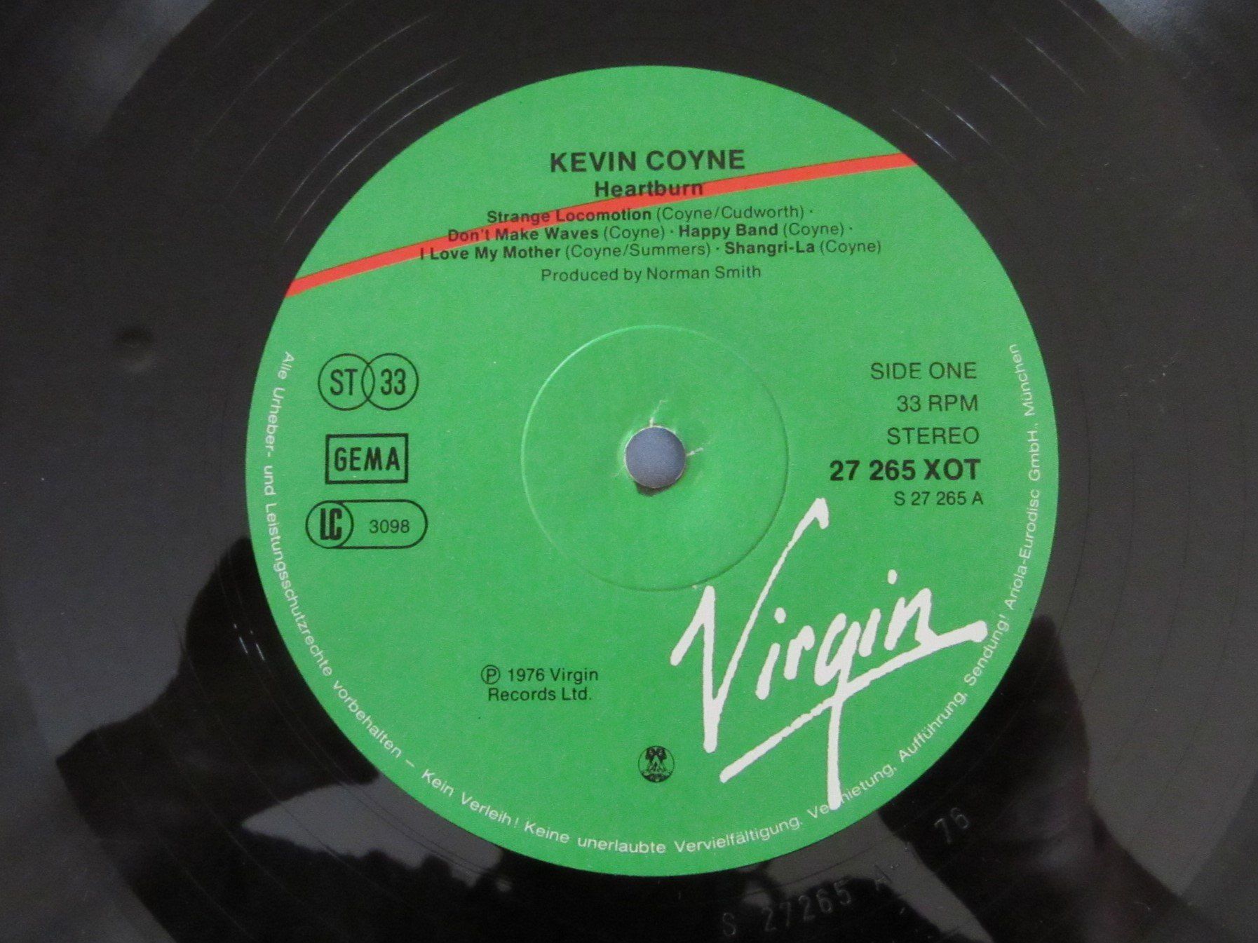 Dischi in vinile: Langspielplatte KEVIN COYNE - HEARTBURN – Usato da Degersheim venduto da Tforelle 5