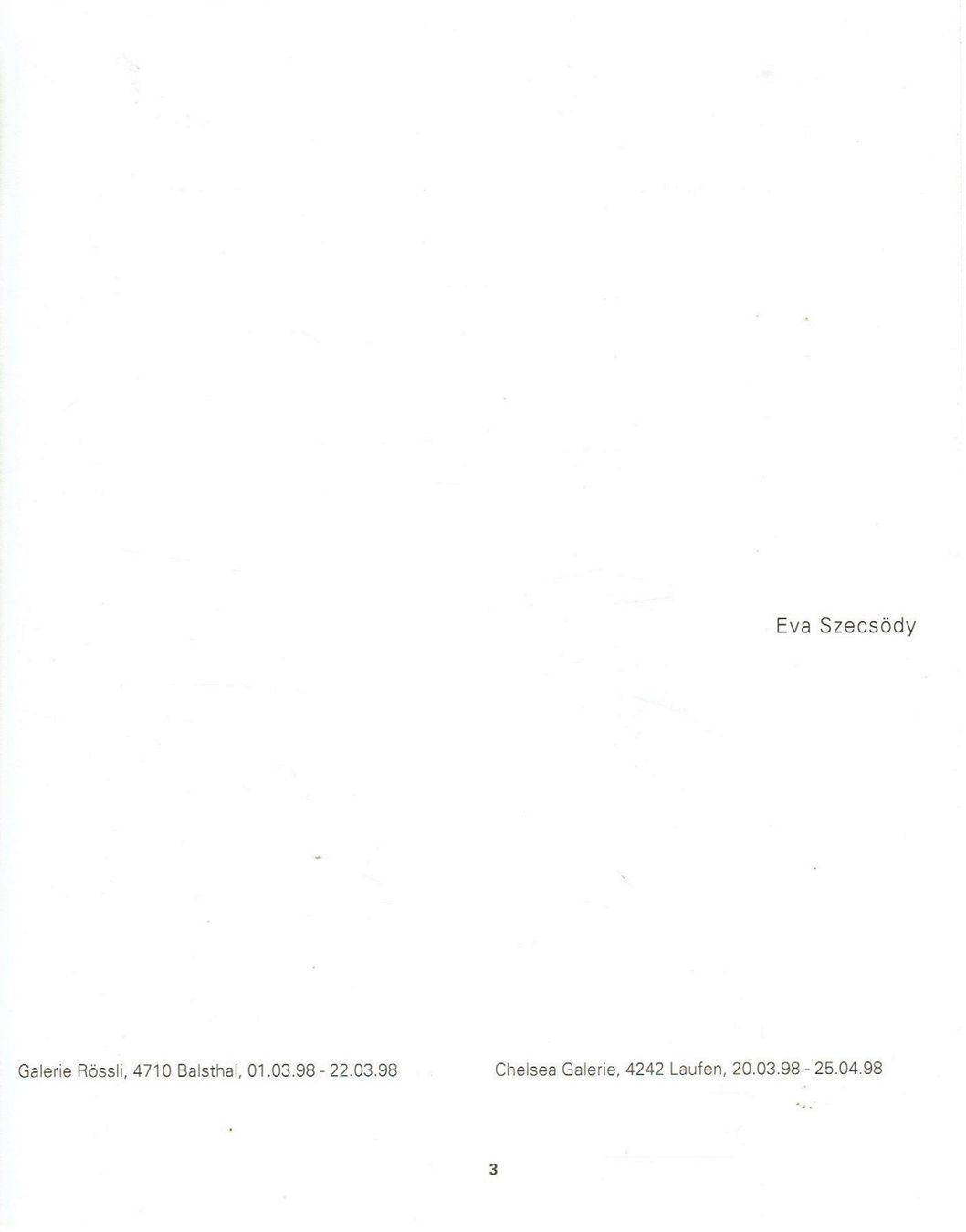 Libri: EVA SZECSÖDY – Usato da Flims - Dorf venduto da Stagediver 1