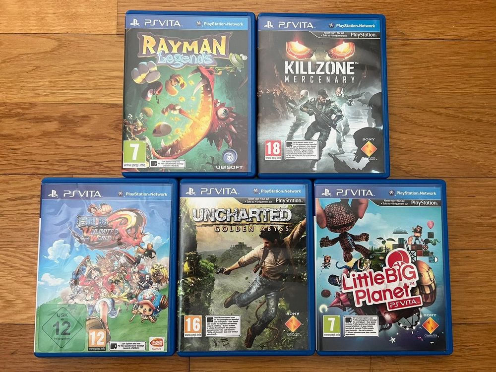5 x Sony PlayStation Vita Spiele / PS Vita Spiele Kaufen auf Ricardo
