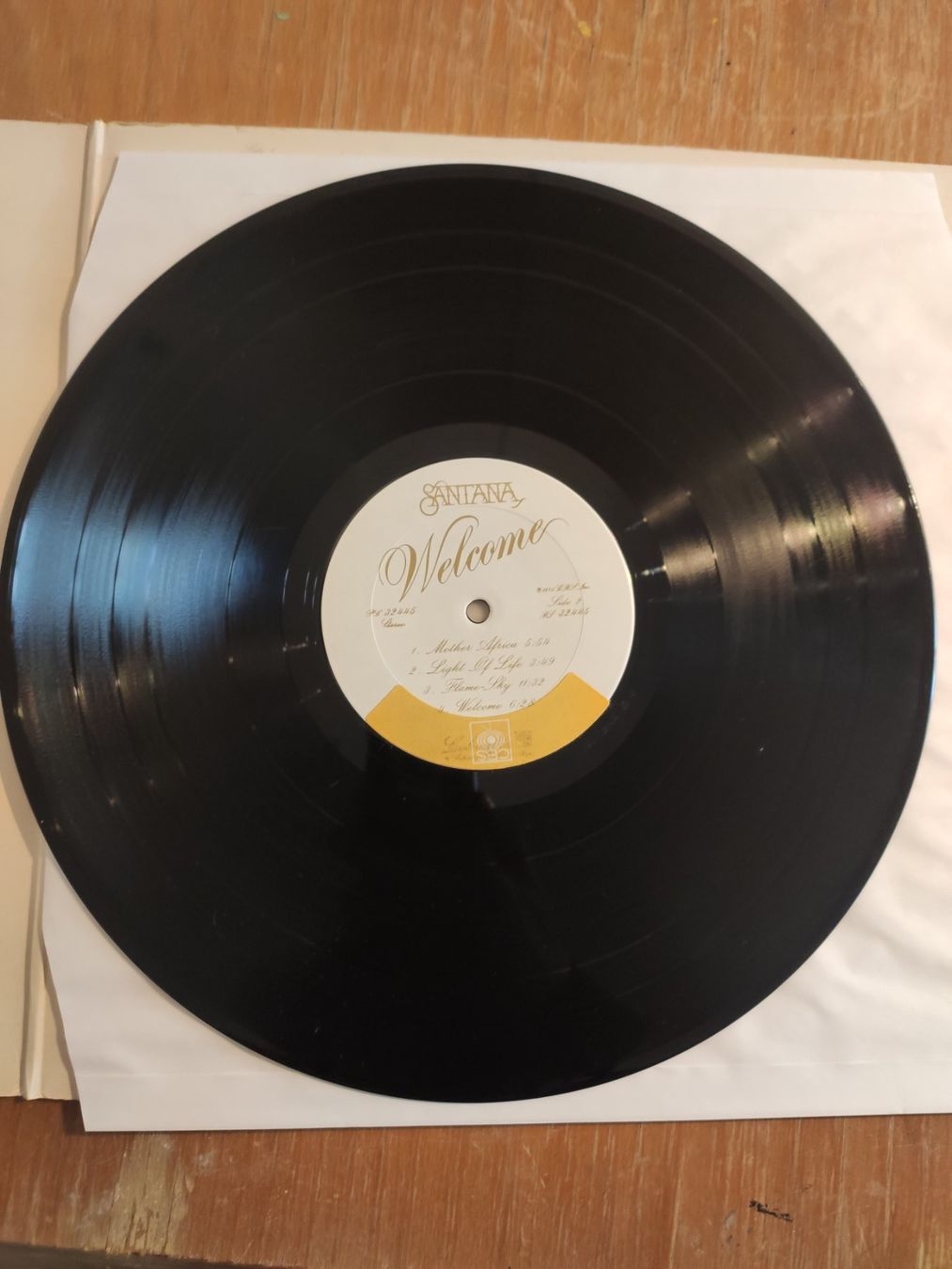Dischi in vinile: Santana Welcome – Usato da Zürich venduto da hugolitto 2