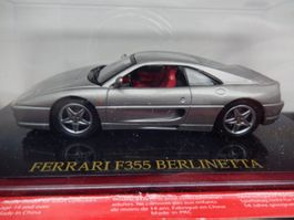 Ferrari 355 Coupe - silber - OVP Ixo %% Ausverkauf %%