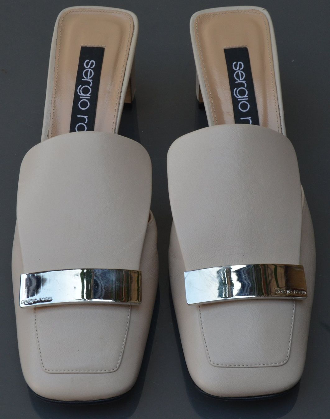Sergio Rossi Scarpe da donna: Sergio Rossi Mule Sandalen / sandales .39 – Usato da Collonges venduto da arashee 1