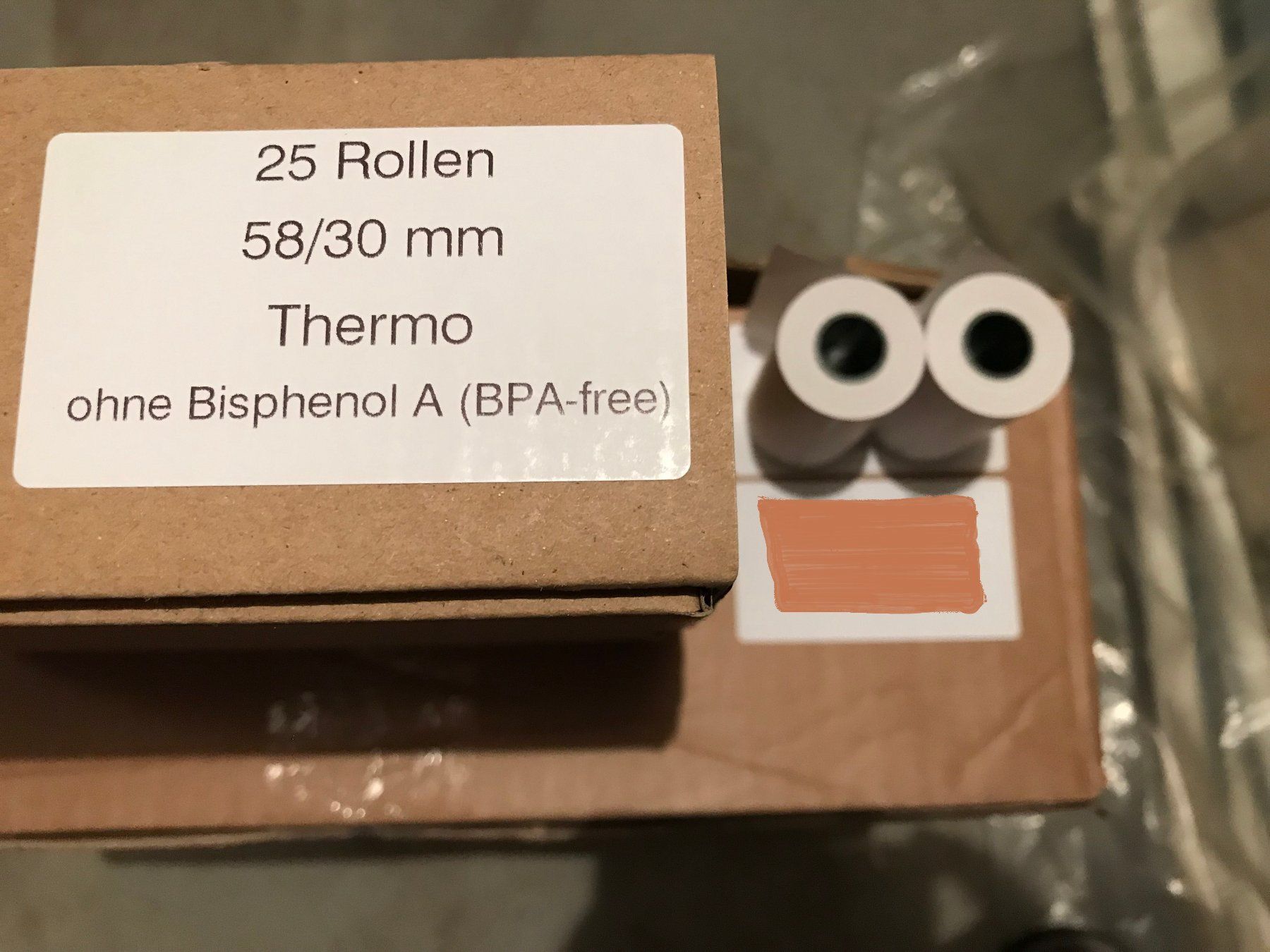 Sharp Kassen: Thermopapierrollen,Registrierkasse,Kassensystem,Kassenrollen – Neu und originalverpackt aus Bern von Friby3279 3