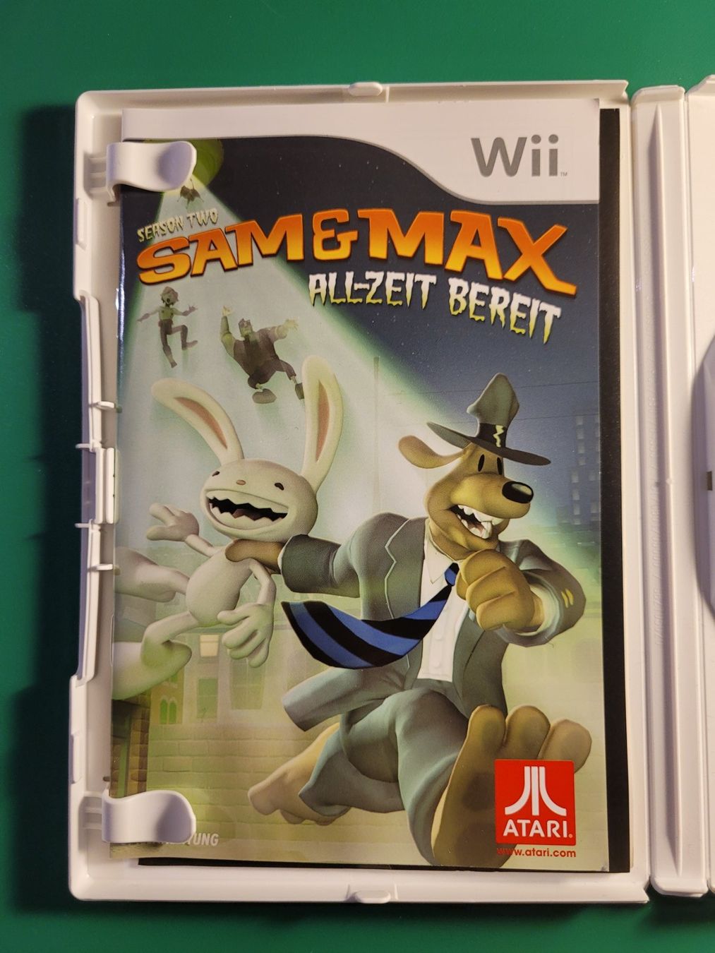 Nintendo Giochi: Sam & Max : All-Zeit Bereit - Nintendo Wii – Usato da Grindelwald venduto da lego9 2