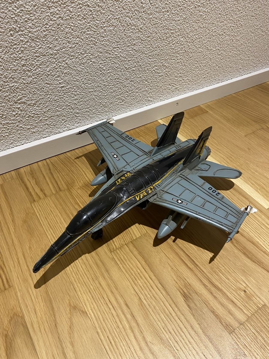 Kit di modellismo & Modellini statici: F/A 18 Kampfjet aus Blech – Nuovo (secondo la descrizione) da Langendorf venduto da Blechfahrzeuge 1