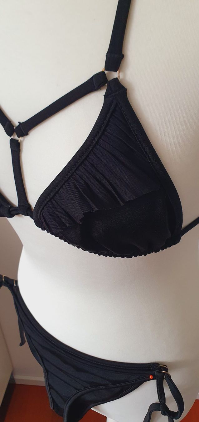 Costumi da bagno & Bikini: Bikini Gooseberry Seaside XS/34 schwarz – Usato da Stansstad venduto da InStyle8 6