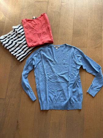 ESPRIT - hellblauer Sommerpulli Gr. XS