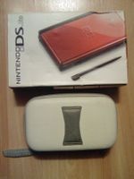 Nintendo DS Lite Rot mit OVP/CiB + Aufbewahrungstasche