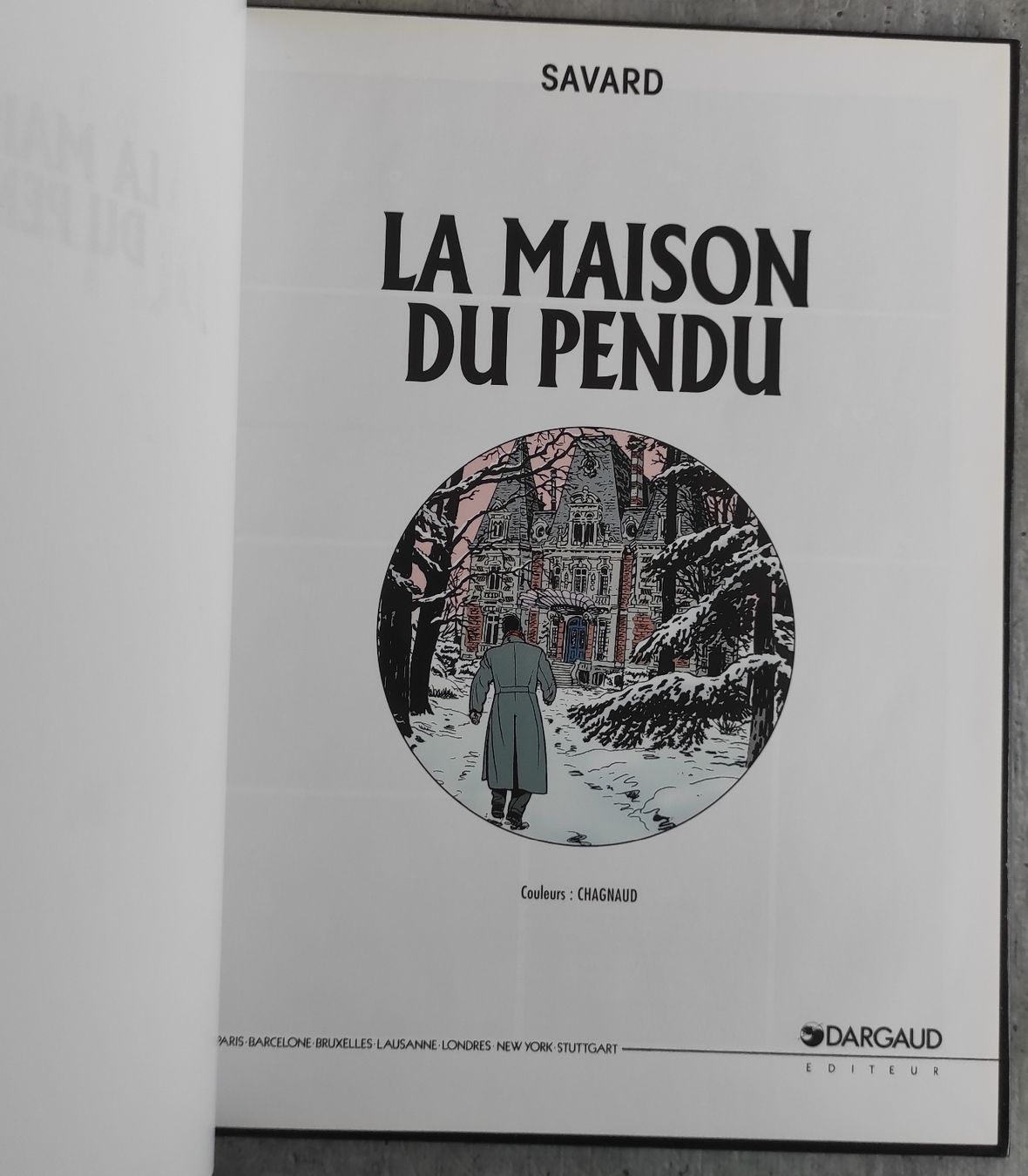 Comics: DICK HERISSON 8. La Maison du Pendu (Savard) – Gebraucht aus Biel/Bienne von pijama 3